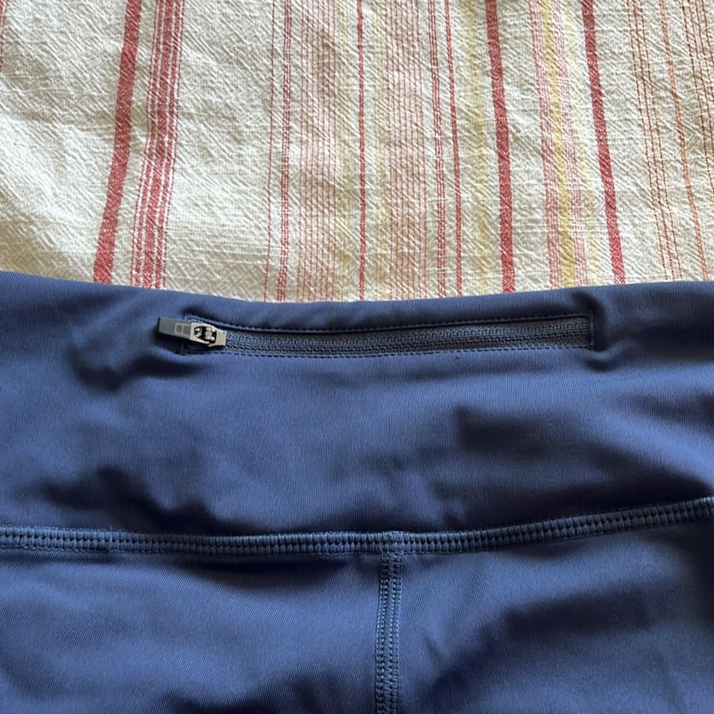 Athletic Capris — NWT, Smokey Blue, Medium - Picture 5 of 6